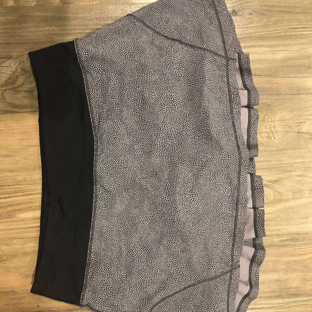 Pleated LuluLemon tennis skort